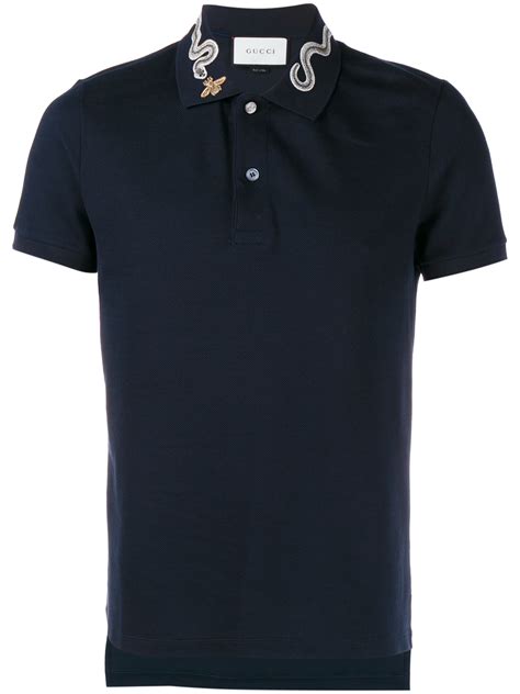 gucci polo snake bee|Gucci polo shirt cheap.